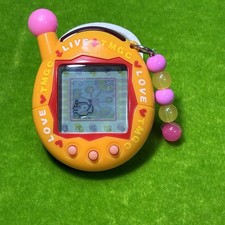 Bandai Tamagotchi Connection V4 En-Tama Mojimoji Orange Tested             - good -