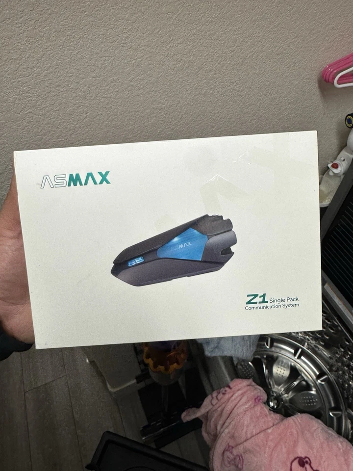 Fone de Ouvido Bluetooth Motocicleta Z1, Sistema de Comunicação Capacete de Malha 10 Pilotos, V5. - Imagem 2 de 2