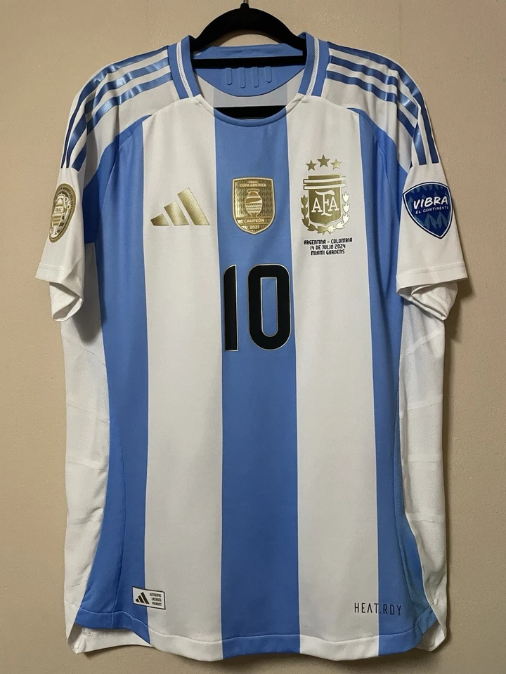 Adidas Argentina Copa America 2024 Home Authentic Lionel Messi - Image 2 of 4