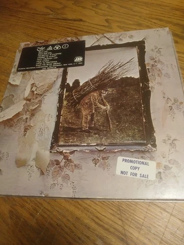 LED ZEPPELIN 1971 WHITE LABEL PROMO PORKY PECKO DUCK