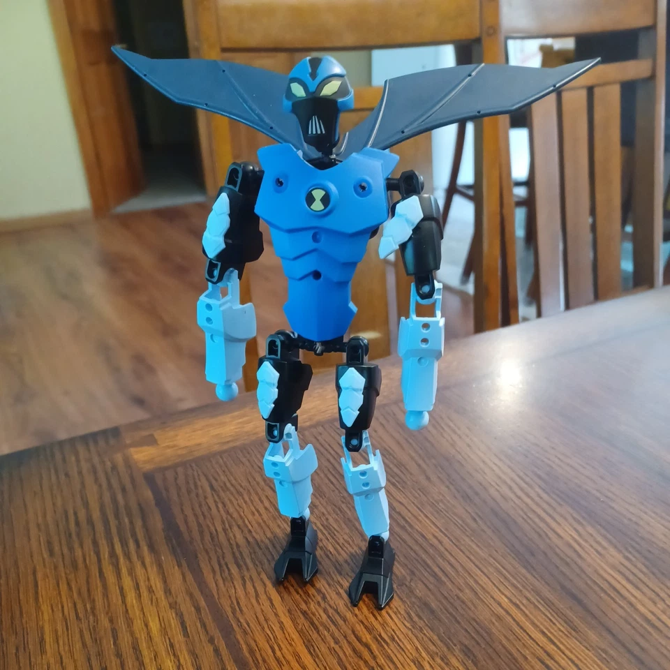 LEGO Bionicle Ben 10 Alien Force Spidermonkey Big Chill Humungousaur incompleto Foto 4 de 4