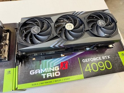MSI GeForce RTX 4090 GAMING X TRIO 24GB Graphics Card [EXCELLENT CONDITION]