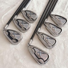 [Damen / Callaway] Eisensatz 7 Stück 5.6.7.8.9.P.S X-20 Golfschläger gebrauch...