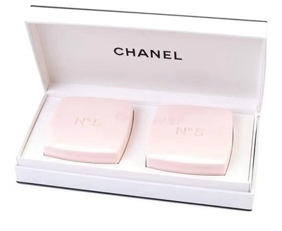 CHANEL No 5 Set Of 2 Savon Body Soap Sealed in Box 75g each Chanel Japan