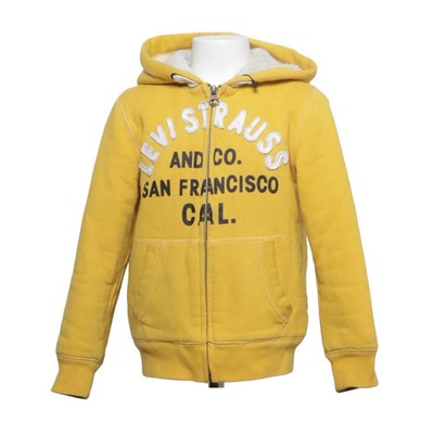 Levi Strauss & Co, Kapuzenpullover, Größe: 128, Gelb, Baumwolle/Polyester #rJd