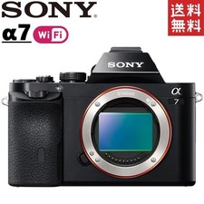 Sony 7 ILCE-7 Full Frame Mirrorless Camera Body 24.3MP, E-Mount, 4K Video
