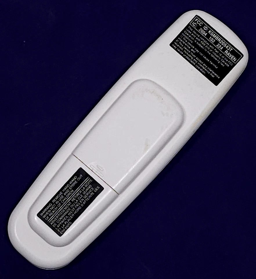 Control remoto Precision Comfort Sleep Number Bed KSMBR20543T - Probado y funcionando Foto 2 de 4