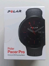 Polar Pacer Pro GPS Watch Carbon Gray NiB
