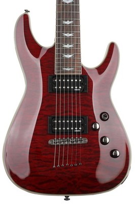 Schecter Omen Extreme-7 Electric Guitar - Black Cherry | eBay