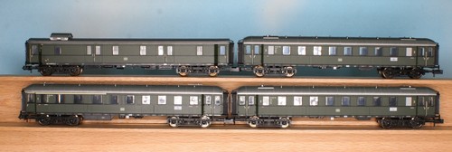Minitrix 15015 - Spur N / Maßstab 1:160  -DB Eilzugwagen-Set, Ep.3 | Zustand: Neu