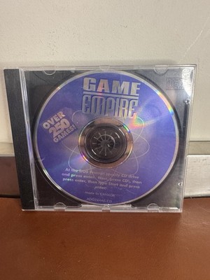 Game Empire 1996 PC 100's Of Vintage Games MS-DOS CD-ROM SoftKey DISC ONLY