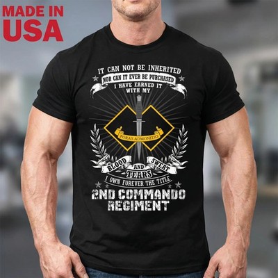 NEW 2nd Commando Regiment Australia   UNISEX PREMIUM T-Shirt Made in USA S-2XL