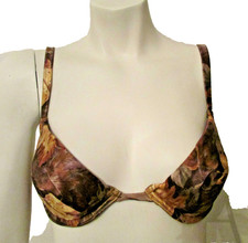 90s Victoria's Secret 1277 Second Skin Satin Plunge Push Up UW Bra 34B USA made