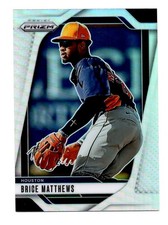 Brice Matthews 2025 Panini Prizm Silver Prizm #285 Houston Astros