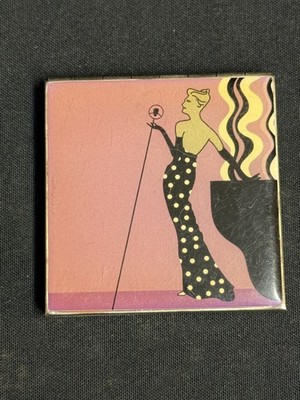 Versilberte Diva Vogue Collection Handtasche ''Elegance'' lila Spiegel