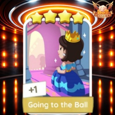 GOING_TO_THE_BALL_MONO_POLY_-GO_4_STARS_EVER_AFTER_ALBUM_STICKER_FAST_DELIVERY 