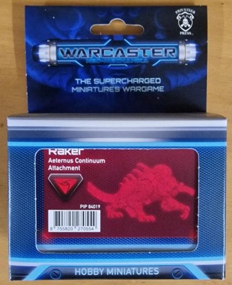 Warcaster Neo Mechanika Raker Aeternus Continuum Attachment miniature