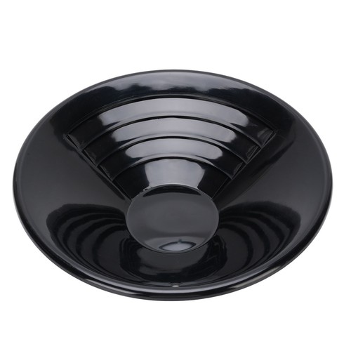 10Inch Gold Prospecting Pan Black ABS Gold Panning Pan For Prospecting Beginners - Picture 8 of 12