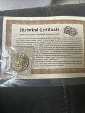 Authentic Replica Spanish Treasure Coin