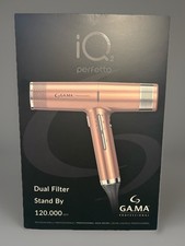 DEFECTIVE GAMA GAMA ITALY PROFESSIONAL HAIR DRYER IQ2 Perfetto Rose Gol G3D