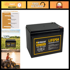 12V 12Ah LiFePO4 Deep Cycle Lithium Battery -...