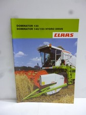 CLAAS Erntemaschinen Orig. Broschüre CLAAS DOMINATOR  130,140....  20 Seiten