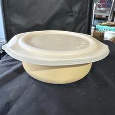 Vintage  Tupperware 3pc Oven Works 2Qt Ultra Plus Casserole SET DJON GOLD