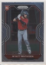2021 Panini Prizm Wyatt Mathisen #84 rg5