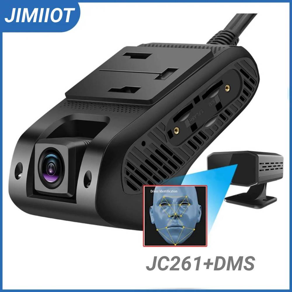 JIMIIOT JC261 4G Car DVR DMS Dash cam Preview ADAS Wi-Fi AI Camera