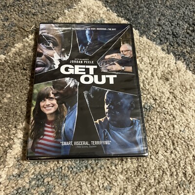 Get Out (DVD, 2017) New Sealed Deleted Scenes Alternate Ending Jordan Peele