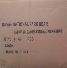 Factory Case of 40 Hawaii Volcanoes National Park Coin bear