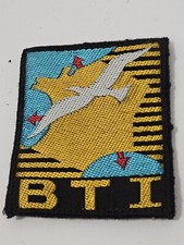 Insigne Patch Ecusson Tissu B.T.I. Base De  Transit Interarmes 