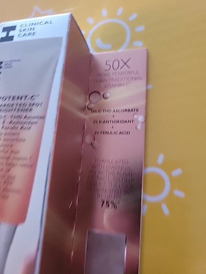 Peter Thomas Roth Potent-C Vitamin Targeted Spot Brightener 15ML Skin Care- NEW - Image 3 of 4