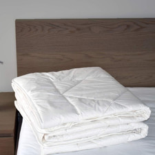 Premium Australian Wool Duvet Insert Bed Comforter, Mid-Weight Wool Fill 52.8 Oz