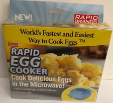 1 NEW Rapid egg Microwave Cooker - As Seen On TV! (Reusable and BPA FREE)SHIP24H