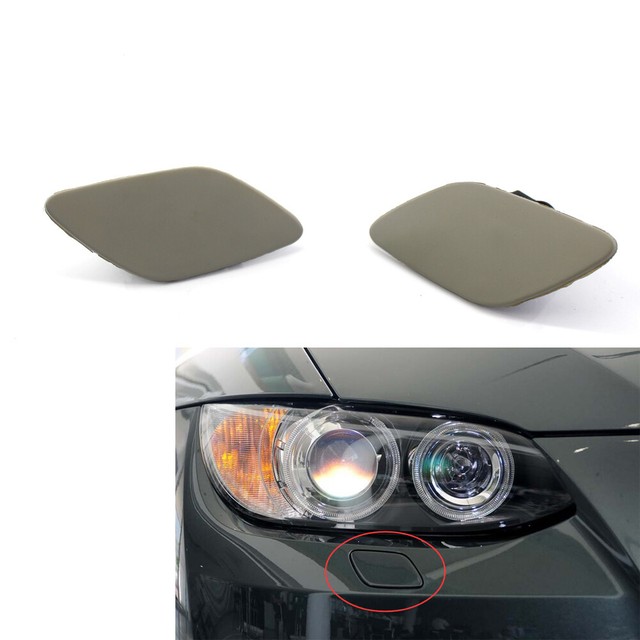 For BMW 3Series E92 E93 Coupe Headlight Washer Cover Cap Lamp Flap Bumper Trim eBay