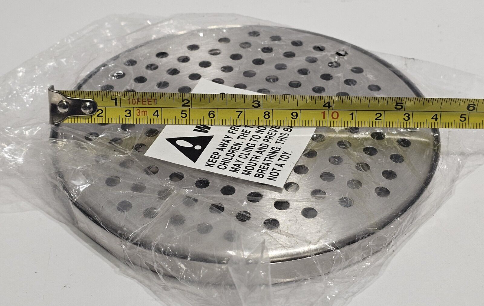 AMERICAN METAL CRAFT DT3 STAINLESS STEEL DRIP TRAY, ROUND
