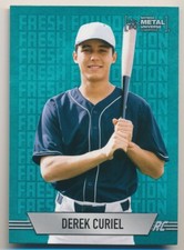 DEREK CURIEL FF-36 2024 UD Metal Champions AQUA FRESH FOUNDATION RC LSU
