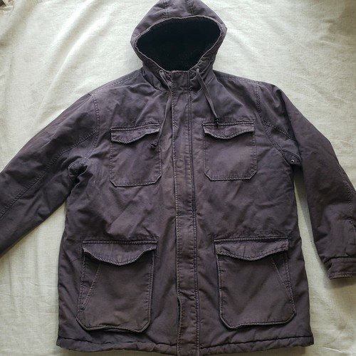 Men's OUTDOOR LIFE Canvas Duck Coat Jacket Size XL Brown eBay