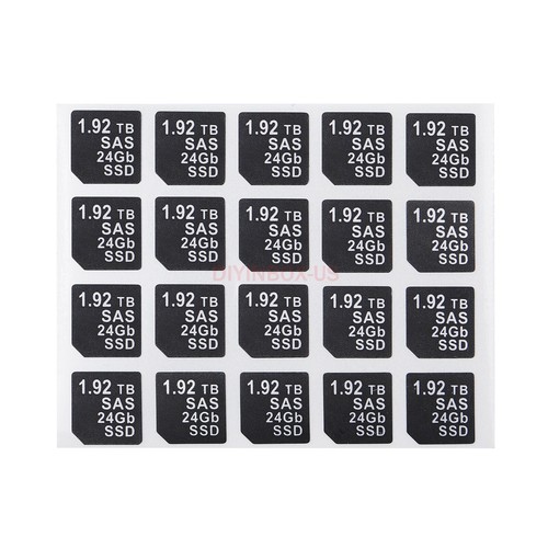 Lot of 40 Capacity Sticker Labels for DELL G14 G15 DXD9H X7K8W HDD Tray Stickers - Picture 66 of 189