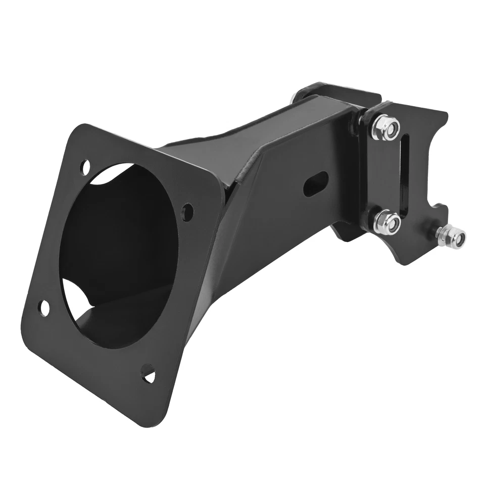 Комплект черного стального обтекателя крепление фары для Harley Dyna Low Rider Super Glide - Изображение 4 из 4