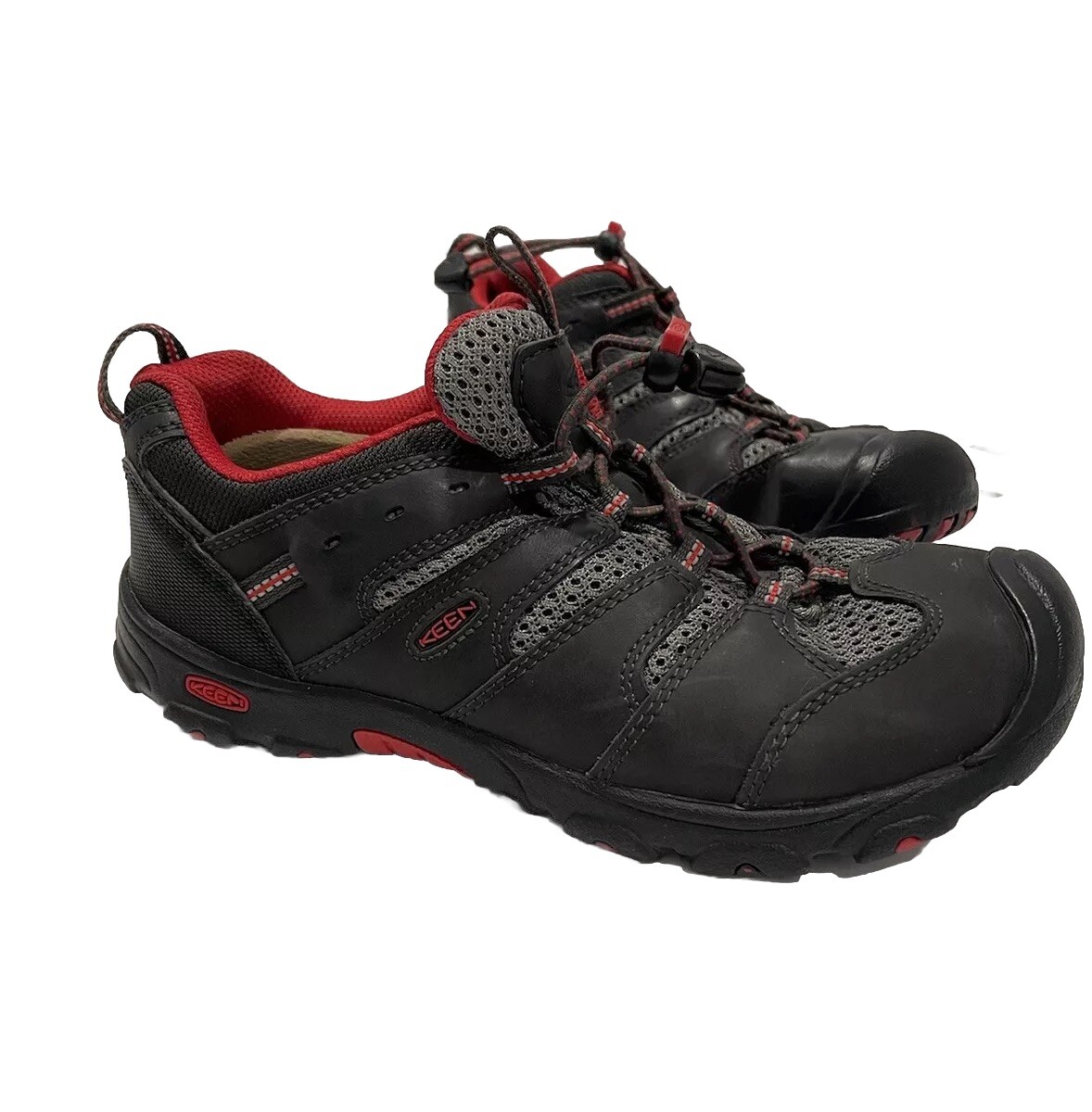 Scarpe casual Keen Youth 5 sneakers da trekking in pelle punta tonda lacci elastici
