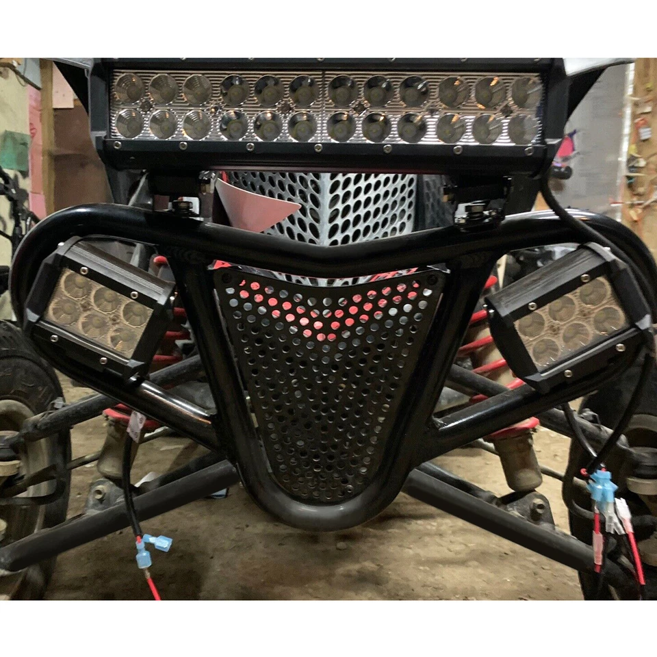 Parachoques delantero de aluminio para Honda TRX 450R 400EX 400X TRX450ER 1999-2014 protector Foto 4 de 4