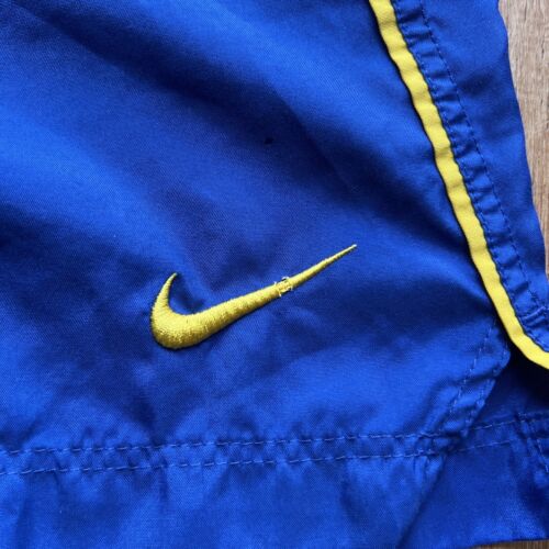 Vintage 90s Nike Boca Juniors Football Soccer Shorts Sz S Argentina Libertadores - Picture 3 of 8
