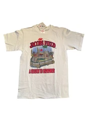 Vintage 1990's Clevland Indians Jacobs Field Chief Wahoo MLB  T-Shirt NEW M