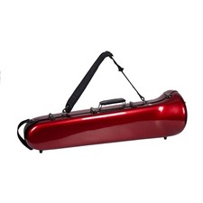 Crossrock F-Trigger Straight Trombone Hardshell, Bb Tenor Trombone Flight Case