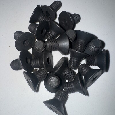 #ad Lot Of 20 YFS 3 8 16X5 8 Coarse Thread Flat Socket Cap Screw Plain $4.85