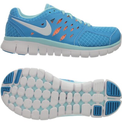 Nike Wmns Flex 2013 Run MSL blau Damen Mädchen Laufschuhe Running NEU Gr.35,5