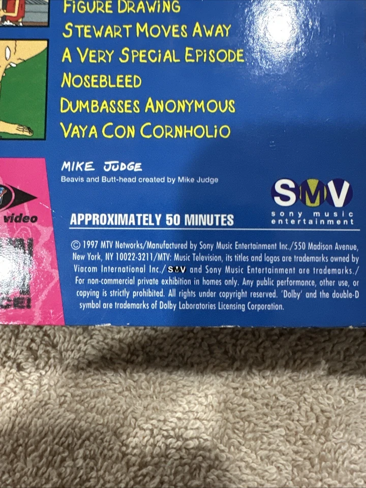 BEAVIS and BUTT-HEAD Lot INNOCENCE LOST + Law-abiding Citizen VHS 1997 MTV - Image 3 of 4