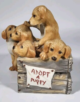 Franklin Mint Aspca Adopt A Puppy Porzellan Figur Nr 5747A